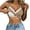 ZA-Khaki-camisole tops for women, variant on Yourumao Womens Camisole Tops with Built in Bra V Neck Lace Trim Camis Slim Fit Adjustable Spaghetti Strap Tank Top for Summer Casual Wear