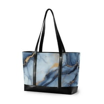 FORMRS Laptop Tote Bag for Women with 15.6" Computer Compartments Handbag, Abstract Marble Pattern