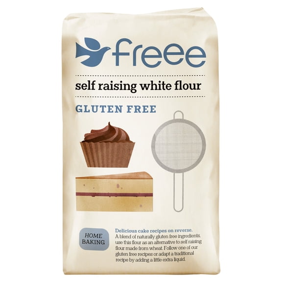 Freee Gluten Free Self Raising White Flour 1kg, Imported from Britain