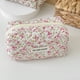 thumbnail image 2 of Neceser de viaje con estampado floral Organizador de maquillaje portátil para guardar tus productos de belleza, 2 of 2
