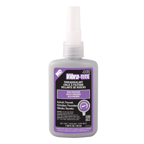 Sellador de roscas Vibra-tite 440 hidráulico neumático 50 ml