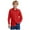 Red, variant on Zanarzt Toddler Boy Dress Shirt Girls Collar Shirt Long Sleeve Button Down School Shirts Soft Blouse Tops Back to School Clothes Red,5-6 Years