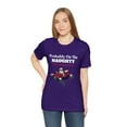 thumbnail image 5 of Unisex Jersey Short Sleeve Tee Probably on the naughty list but who cares, 5 of 10