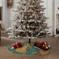 thumbnail image 4 of Sikiie Knitted Woodland Squirrel Christmas Tree Skirt, Christmas Tree Decorations, Christmas Decor, Tree Mat Decoration(30-48IN)-48", 4 of 6