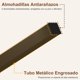 thumbnail image 5 of Juego de 2 bancos para cocina taburetes de bar altos 65 cm sillas de café industrial para sala de estar comedor o cocina marrón rústico negro, 5 of 8
