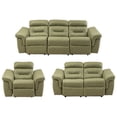 thumbnail image 1 of Sala 3 2 1 Reclinable Kessa Muebles Madrid Verde 240 x 98 x 98 cm, 1 of 5