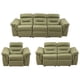 thumbnail image 1 of Sala 3 2 1 Reclinable Kessa Muebles Madrid Verde 240 x 98 x 98 cm, 1 of 5