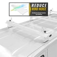 thumbnail image 5 of AA-Racks Aluminum 57" Ladder Rack Wind Deflector,Van Rack Accessoryfor Model AX302 Series White, 5 of 6