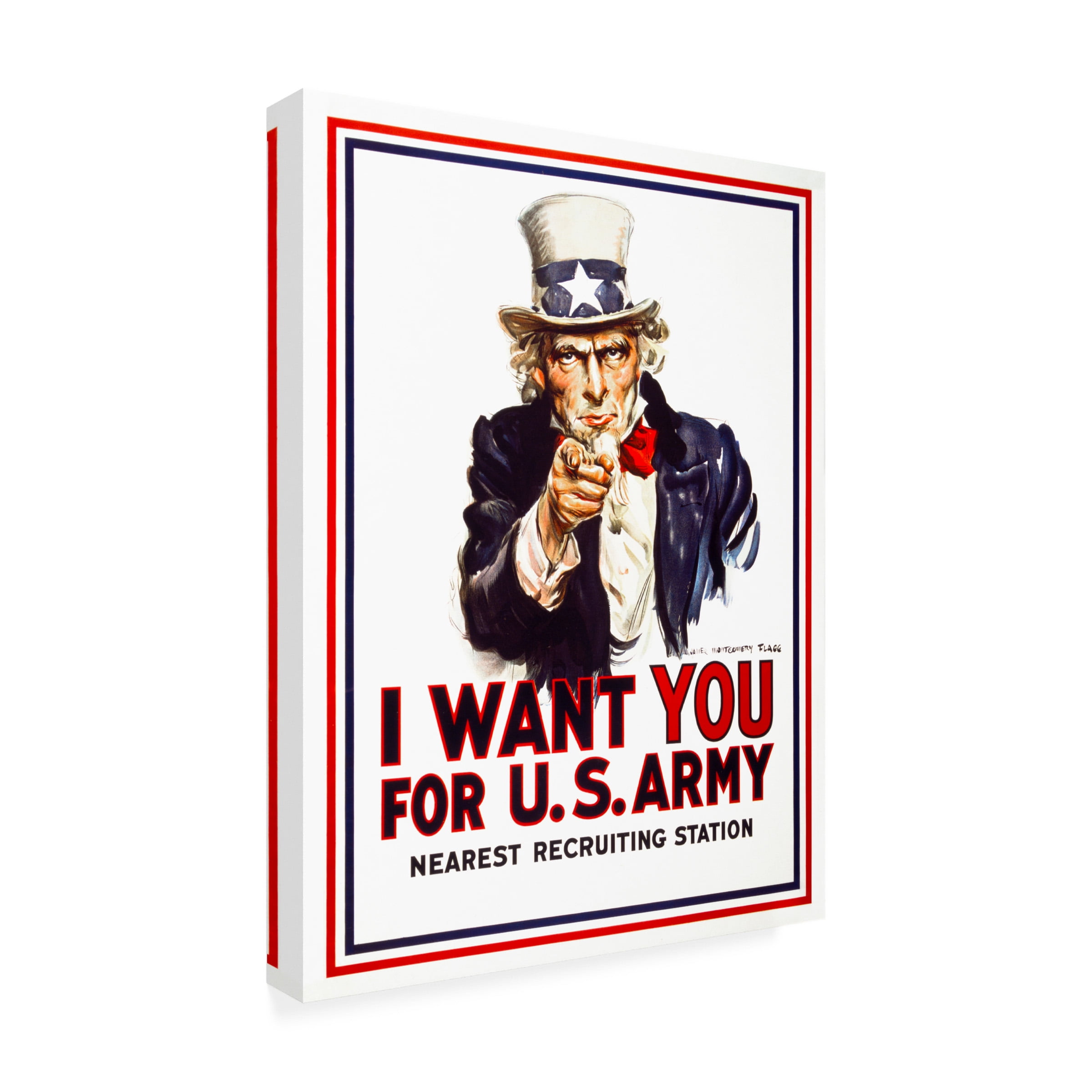 Print Collection 'I Want You For US Army' Canvas Art