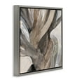 thumbnail image 3 of Stupell Industries Twisted Driftwood Abstraction Abstract Painting Gray Floater Framed Canvas Art Print Wall Art, 25 x 25, 3 of 9