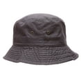 thumbnail image 2 of MIRMARU Summer 100% Cotton Packable Travel Outdoor Activities Fishing Bucket Hat., 2 of 5