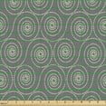 thumbnail image 2 of Ambesonne Ethnic Fabric by the Yard Upholstery, Dash Line Dots Whirling Form, 10 Yards, Dark Purple Grey and Dust, 2 of 5