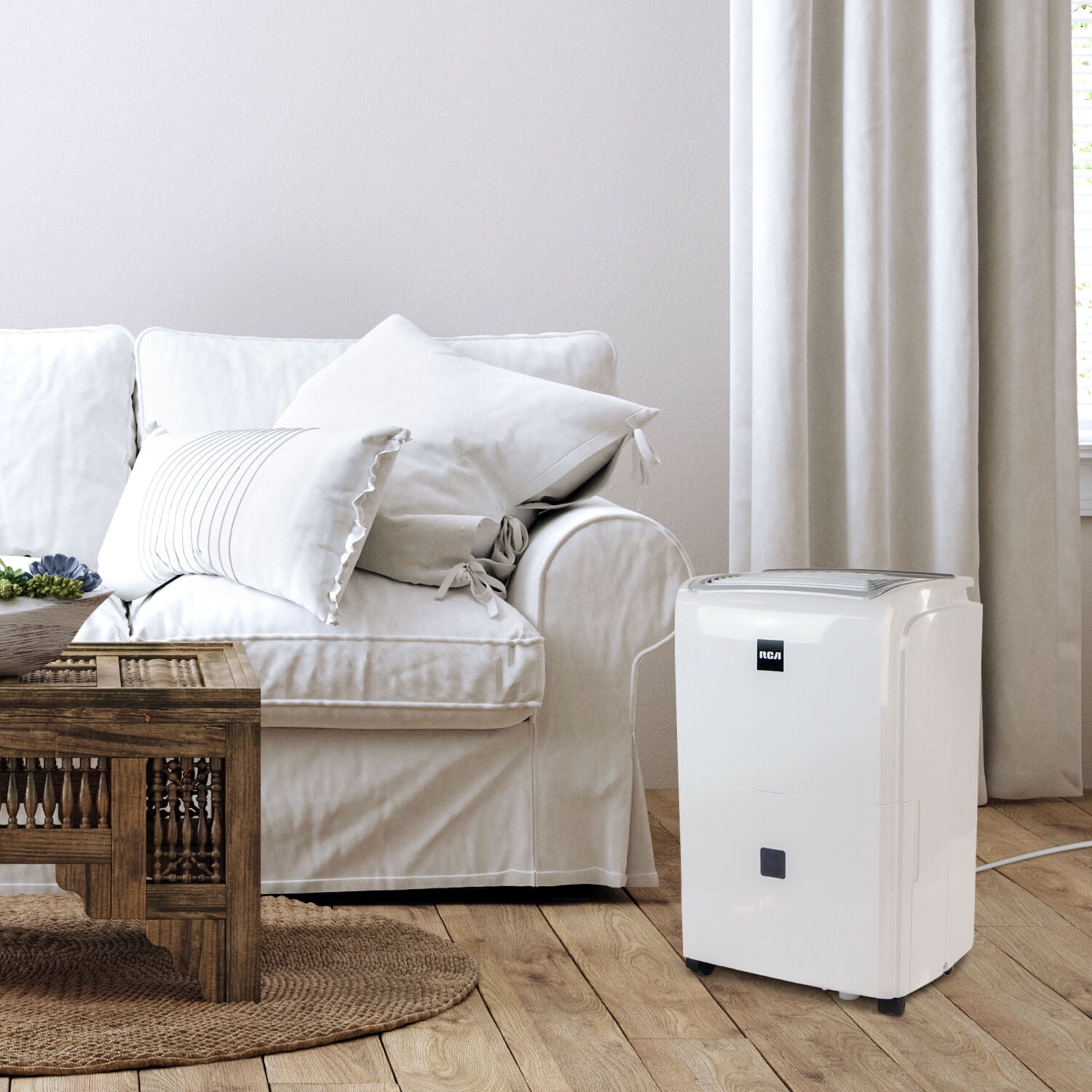 RCA 20 Pint Dehumidifier, White, 1 Piece, RDH235-6COM
