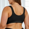 thumbnail image 5 of 2 Pack Womens Bras Front Closure Wireless Seamless Comfort Full Coverage Non Padded Bralette Bras, 5 of 5