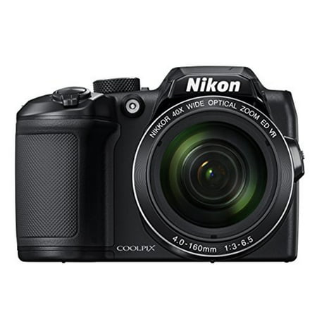 Nikon Black COOLPIX B500 Digital Camera with 16 Megapixels and 40x Optical (Best Digital Camera For Photography Student)