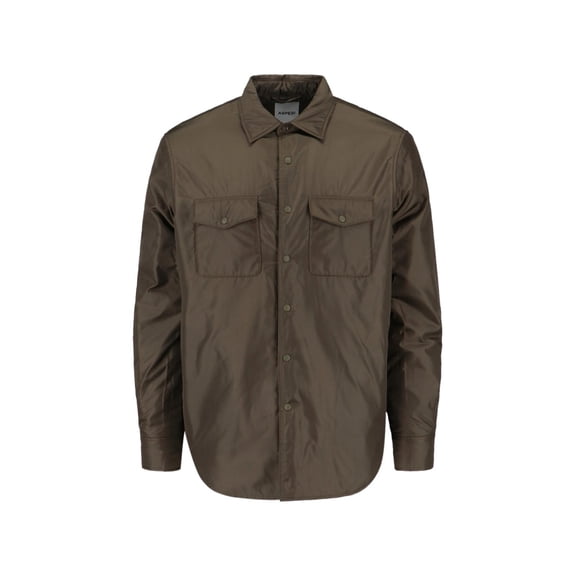 Aspesi Green Nylon Shirt Jacket (Men's)