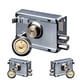 thumbnail image 4 of Cerraduras de puerta de hierro exterior, cerradura antirrobo de seguridad, cerradura de seguro múltiple, cerradura de puerta de madera, Hardware Herramientas y ferretería Apertura derecha con borde Speravity WJ3907-02B, 4 of 6