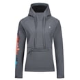 thumbnail image 6 of Little Donkey Andy Women's UV Protection Hoodies with Fleece Lined, Water Repellent Pullover Hooded Sweatshirt UPF50+ (Iron Grey L), 6 of 7