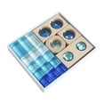 thumbnail image 5 of DOLITY 19Pcs Rainbow Building Cubes Smooth Acrylic GEM Building Blocks Set for Kids Blue, 5 of 8