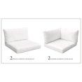 thumbnail image 1 of Ensemble Coussin pour MONACO-05b en Voile Blanche, 1 of 2
