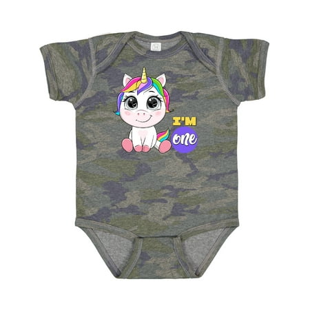 

Inktastic Unicorn 1st Birthday Gift Baby Boy or Baby Girl Bodysuit