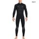 thumbnail image 4 of Eigraketly Trajes de buceo, traje de neopreno cálido, traje de baño térmico ajustado para Surf, elástico, cómodo, duradero, accesorio Deportes acuáticos Hombres Negro S, 4 of 6