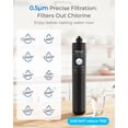thumbnail image 3 of Waterdrop RF17 Replacement Filter Cartridge for 17UA/17UB Under Sink Water Filter, Reduces PFAS, PFOA/PFOS, Lead, Chlorine, Bad Taste & Odor, NSF/ANSI 42 Certified, 24K Gallons High Capacity, 3 of 8