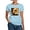 Light Blue, variant on CafePress - Sunflower T Shirt - Women's Classic T-Shirt