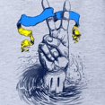 thumbnail image 2 of CafePress - Pro Ukraine Support Ukraini - Cute Infant Baby Football Bodysuit, 2 of 3
