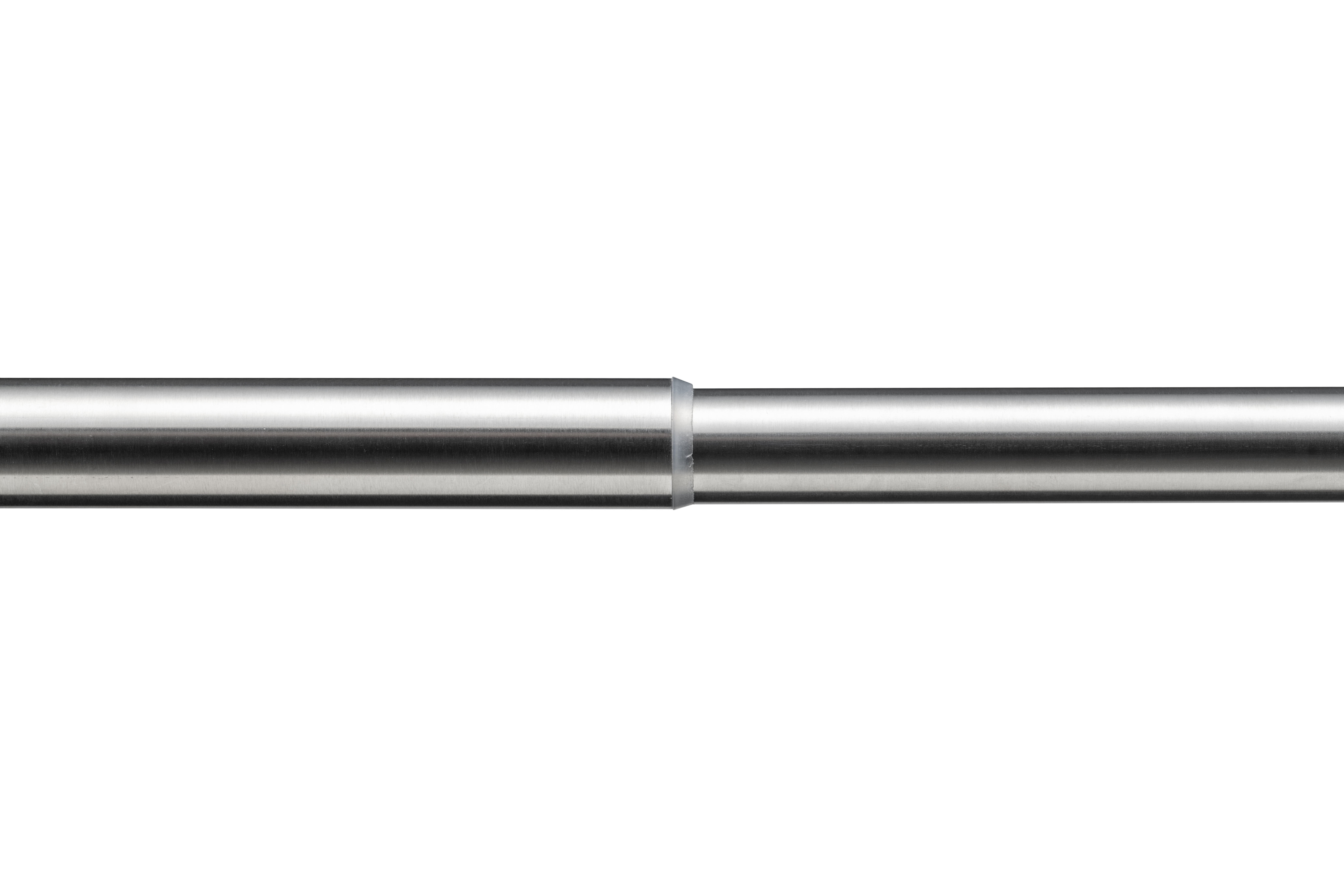 Croydex Stick n Lock Tension Shower Curtain Rod, Extends 40-72in in Brushed Nickel