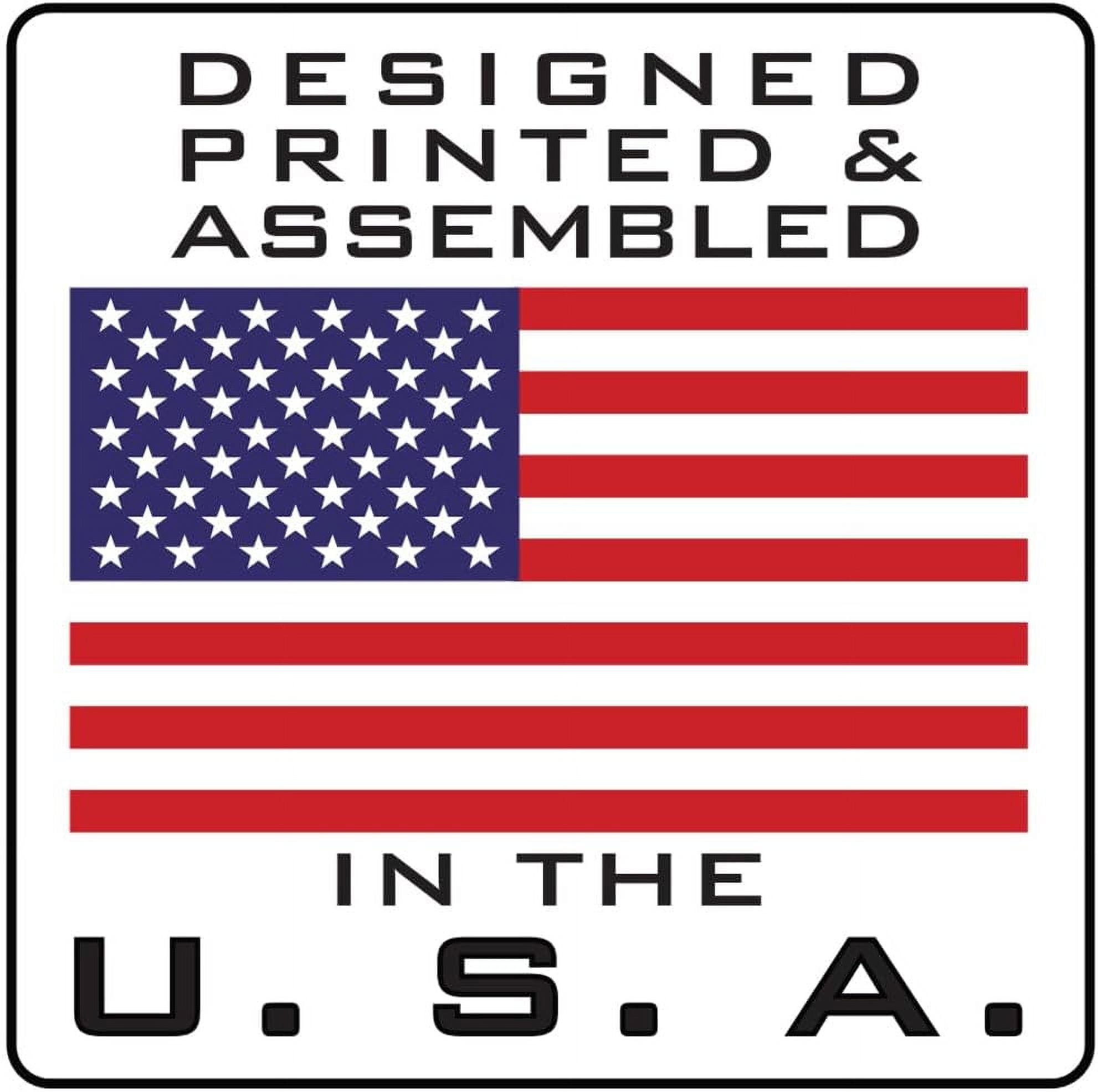 Bulk 20 Pack - Ask Me Badge Buddy - Horizontal Customer Service ID Backer - Heavy Duty Role Identifier for Retail Floaters, Event Staff & Concierge - Oversized Badge Holder - USA Printed (Black)