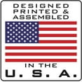thumbnail image 5 of Oversized Admin Badge Buddy - Horizontal Extra Large Badge Buddies for Administrative Staff - 3 3/8 X 4 1/8 Role Identification I'd Card Backer - USA Printed by Specialist ID (Black), 5 of 8