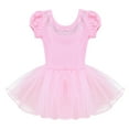 thumbnail image 4 of MSemis Girls Shiny Rhinestones Dance Tutu Dress Skirted Dancewear, 4 of 5