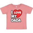 thumbnail image 3 of Inktastic I Love My Dada Boys or Girls Baby T-Shirt, 3 of 5
