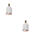 thumbnail image 2 of Monstrate Removedor de tela eléctrico con luz LED, afeitadora de pelusas de mano para suéter, 2 engranajes, herramienta de recorte de ropa, hogar y Blanco 2piezas Monstrate CBP485698, 2 of 6
