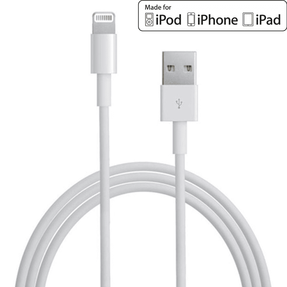 3.3 ft 2Pk Multi-functional Charger & Sync Cable for all Smart Phone/iPad 