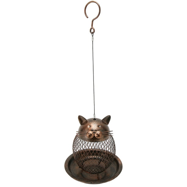 Hanging Bird Feeder,Cat Shaped Bird Feeder Cat Shaped Bird Feeder