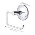 thumbnail image 2 of FRCOLOR  Tissue Holder for Bathroom Recessed Paper Shelves Wall Mounted Silver, 2 of 8