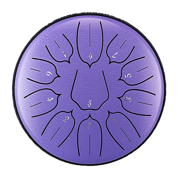 EGNMCR 6 Inch Steel Tongue Drum 11 Notes 6 Inch Percussion Hand Drum With Bag Music Book Mallet Finger Picks Steel Tongue Drum