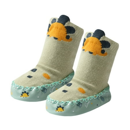 

Firlar Glue Floor Socks Shoes For Girls Baby Toddler Soft Non Slip Cotton Lightweight Fashion 0-6 Months Infants And Toddlers