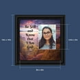 thumbnail image 2 of Be Still and Know I Am God, Psalms 46:10, Bible Verse Wall Art, Religious Picture Frame, 6401B, 2 of 6