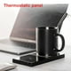 thumbnail image 4 of Calentador de taza de café USB Calentador de bebidas eléctrico Cargador inalámbrico Calentador de taza calefactor para oficina en casa, 4 of 12