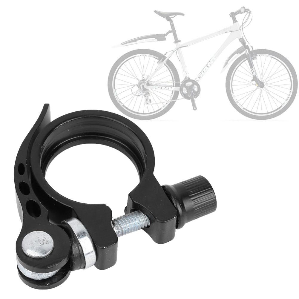 Details about / Mountain Bike Seat Post 31.8mm Safety Clamp Seatpost Clips Quick Release
