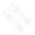 thumbnail image 4 of Crab Trap,Stainless Steel Reusable 6 Loop Rings Catching Tool with Nylon Rope for Crabbing, 4 of 7