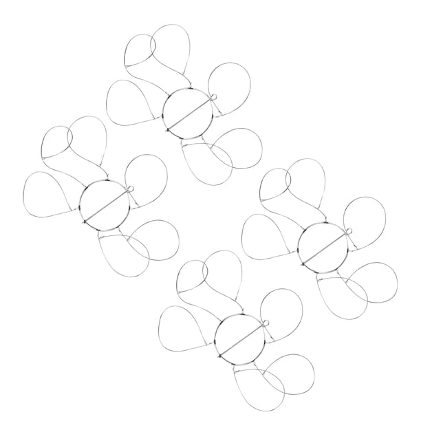 Trampa para Cangrejos de Acero inoxidable, 6 Bucles, 8,5 cm de DiáMetro, Uso Versátil, Reutilizable, para Cangrejos azules, Cangrejos Rojos y CANGREJOS DE ROCA