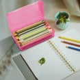 thumbnail image 5 of Kugisaki Plastic Pencil Box Large Capacity Pencil Boxes Clear Boxes with Snap-tight Lid Stackable Design Office Supplies Storage Organizer Box, 5 of 6