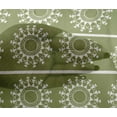 thumbnail image 4 of oneOone Viscose Chiffon Fabric Stripe & Mandala Block Printed Craft Fabric BTY 42 Inch Wide, 4 of 4