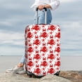 thumbnail image 3 of Lsque Octopus Printed Luggage Cover, Travel Luggage Protector,Scratch and Dirt Resistant, Fits 18-32 Inch Luggage - Medium, 3 of 9