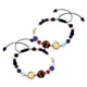 thumbnail image 4 of 2 piezas de pulsera del sistema solar niños lindos pulsera planeta cuentas de piedra natural joyas de galaxias para fiestas diarias de uso diario, 4 of 6