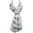 thumbnail image 5 of Wrapables? Lightweight Vintage Bicycle Infinity Scarf, White, 5 of 7